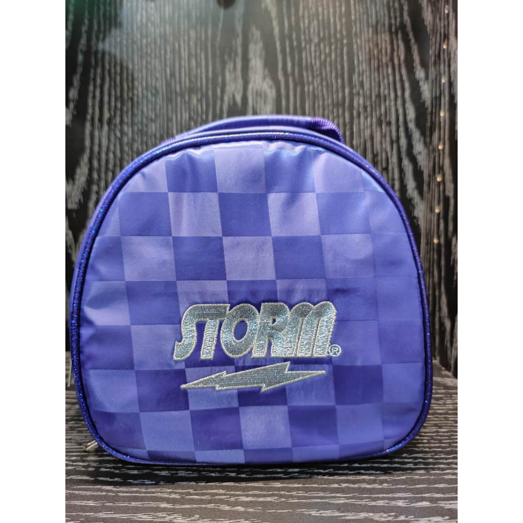 【薆力正品】Storm 風暴 LOGO 寶藍 保齡球 球袋 保齡球收納袋 2+1可用 單球袋 保齡球用品
