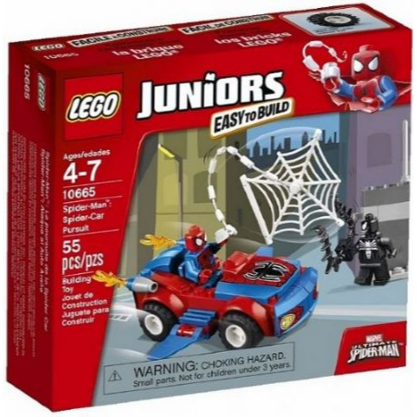 樂高 LEGO 10665  Spider-Car Pursuit 蜘蛛人 猛毒  全新品