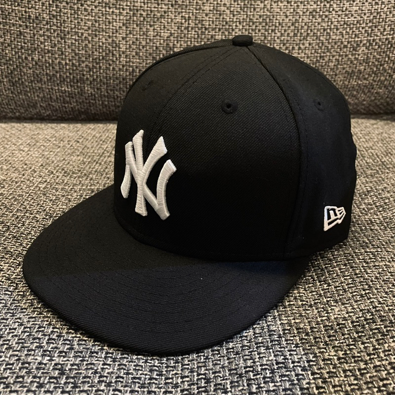 極新二手 New Era 59FIFTY New York Yankees 紐約洋基 MLB 棒球帽 7 1/2 黑色
