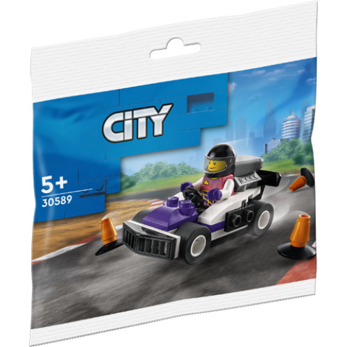 樂高 LEGO 賽車 卡丁車 30589 人偶 積木 禮物 親子 城市 玩具 Go-Kart Racer polybag