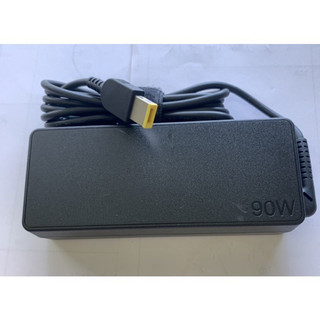 Lenovo 原廠 變壓器 電源供應器 聯想 90W 筆電 充電器 黃色方頭 二手良品 附電源線
