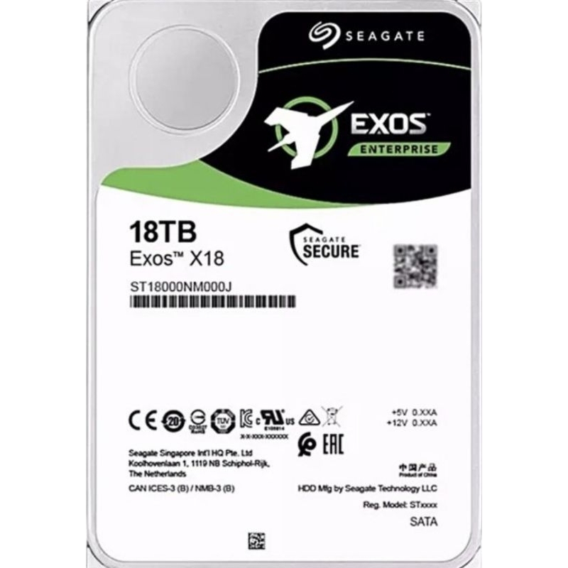 希捷 Seagate 機械硬碟 EXOS x18 18T 企業碟 全新 靜電袋包装 私訊優惠甜甜價再免運 店保三年