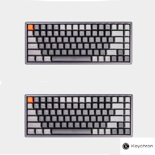 Keychron K2 84  鍵 無線機械式鍵盤 (白光-輕量底座／彩光RGB-鋁合金底座)