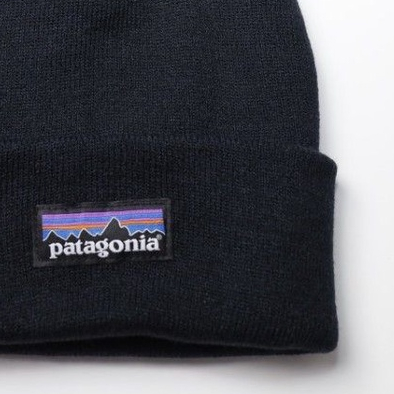 『查爾斯現貨』全新Patagonia beanie 毛帽 巴塔哥尼亞 美國 山脈剪影 經典LOGO 短版毛帽 針織帽