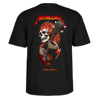 Powell Peralta Metallica Collab - Black T恤*《Jimi 》