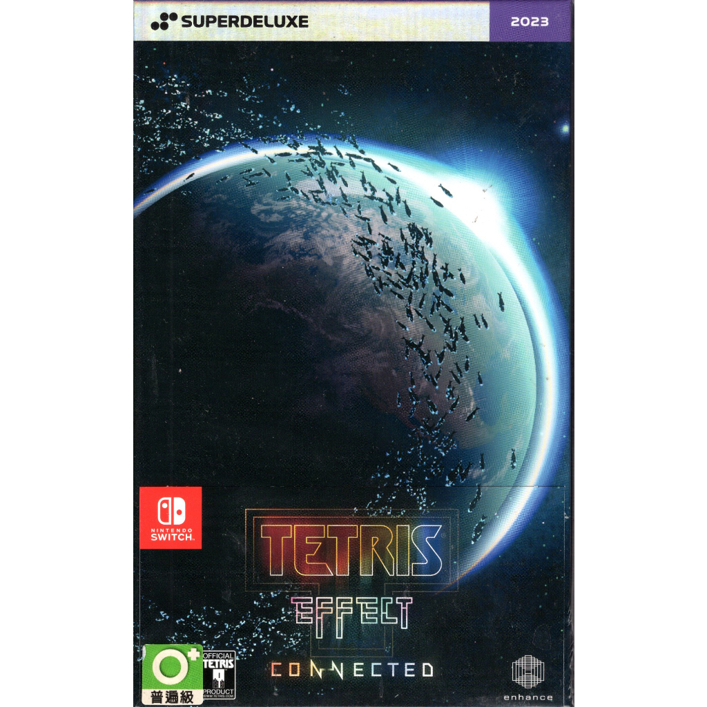 Switch遊戲NS 俄羅斯方塊效應 連接 Tetris Effect: Connected 中文版【魔力電玩】