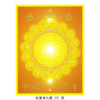 正版Bryan De Flores能量催化圖A231號- 千日之地 / 列木裡亞時間之門加速器~太陽能量與新的熱忱