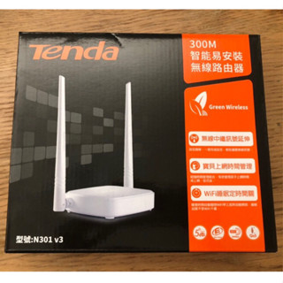 Tenda N301 v3 300M智慧易安裝無線路由器