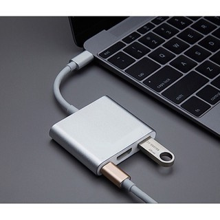 小總鋪◢type-c 轉hdtv+usb+HUB 分線器帶充電USB-C3.1 轉換器轉接頭 轉接頭 轉接器 影音轉接