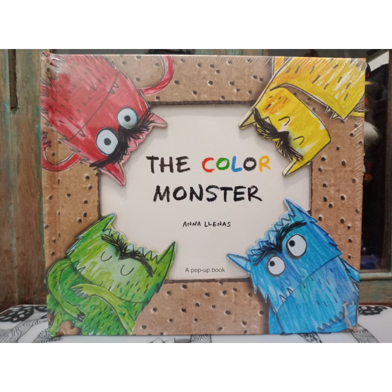 全新英文立體書《THE COLOR MONSTER》     450元