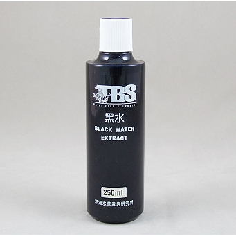 📣瘋狂水族📣TBS 翠湖 AW009 黑水 250ml 欖仁葉