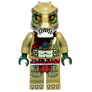 LEGO 樂高 人偶 CHIMA 神獸傳奇 鱷魚 Crawley 鱷魚人 70010