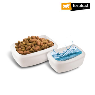 《義大利飛寶ferplast》貓狗塑膠飲水餵食器 / 貓狗用品