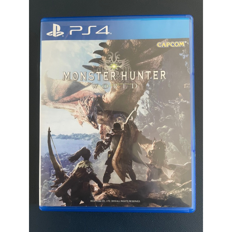 PS4-魔物獵人世界-中文版(玩家自售）