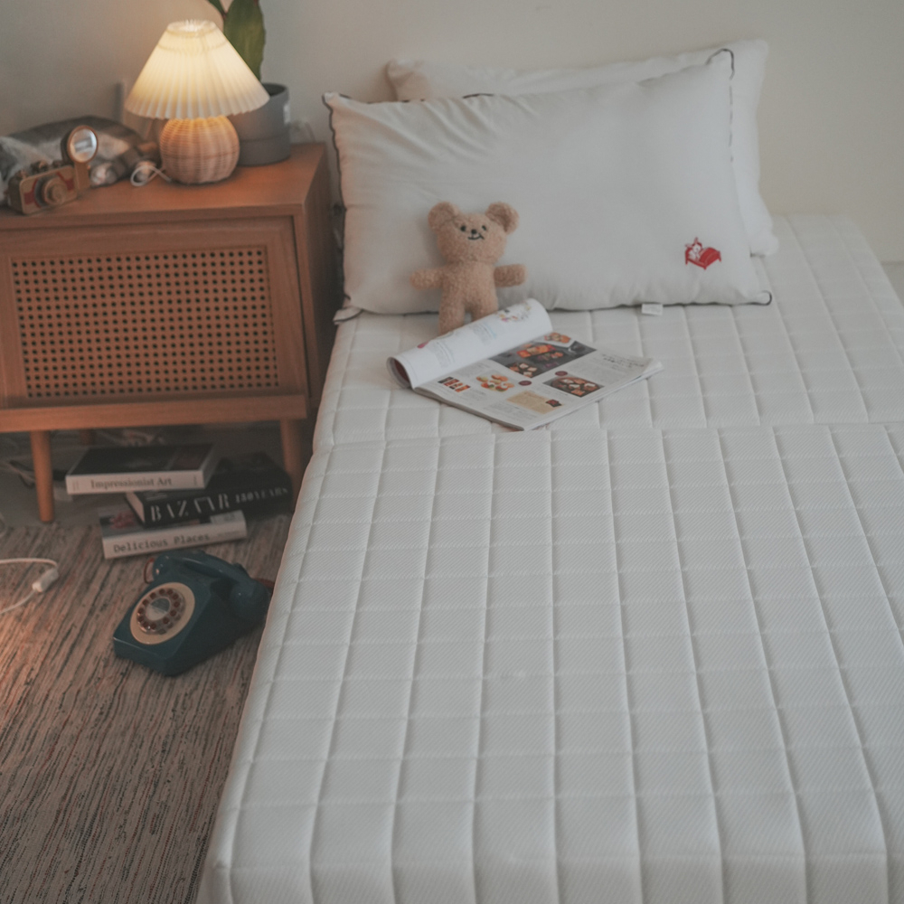 棉床本舖 AlizzZ雙折墊下墊 可單獨使用  扎實直立棉 不提供十天試睡 台灣製