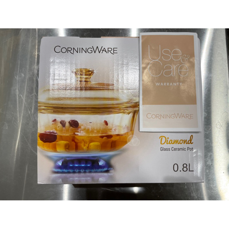 corningware 康寧 晶鑽鍋系列 0.8L 全新