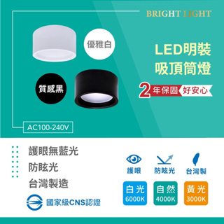 台灣製造 台灣CNS認證含稅 LED 20w 15w 薄型 明裝筒燈 桶燈 吸頂式 筒燈 工業風 走廊餐廳 陽台