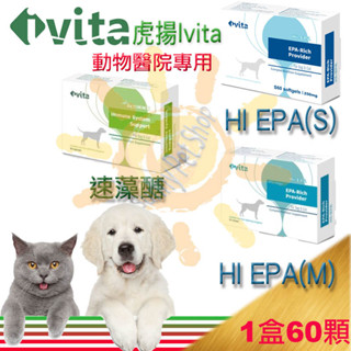 [免運,現貨可刷卡］ivita 虎揚 Hi EPA 魚油/速藻醣-60粒 似健心.心寶.Q10.健膚樂