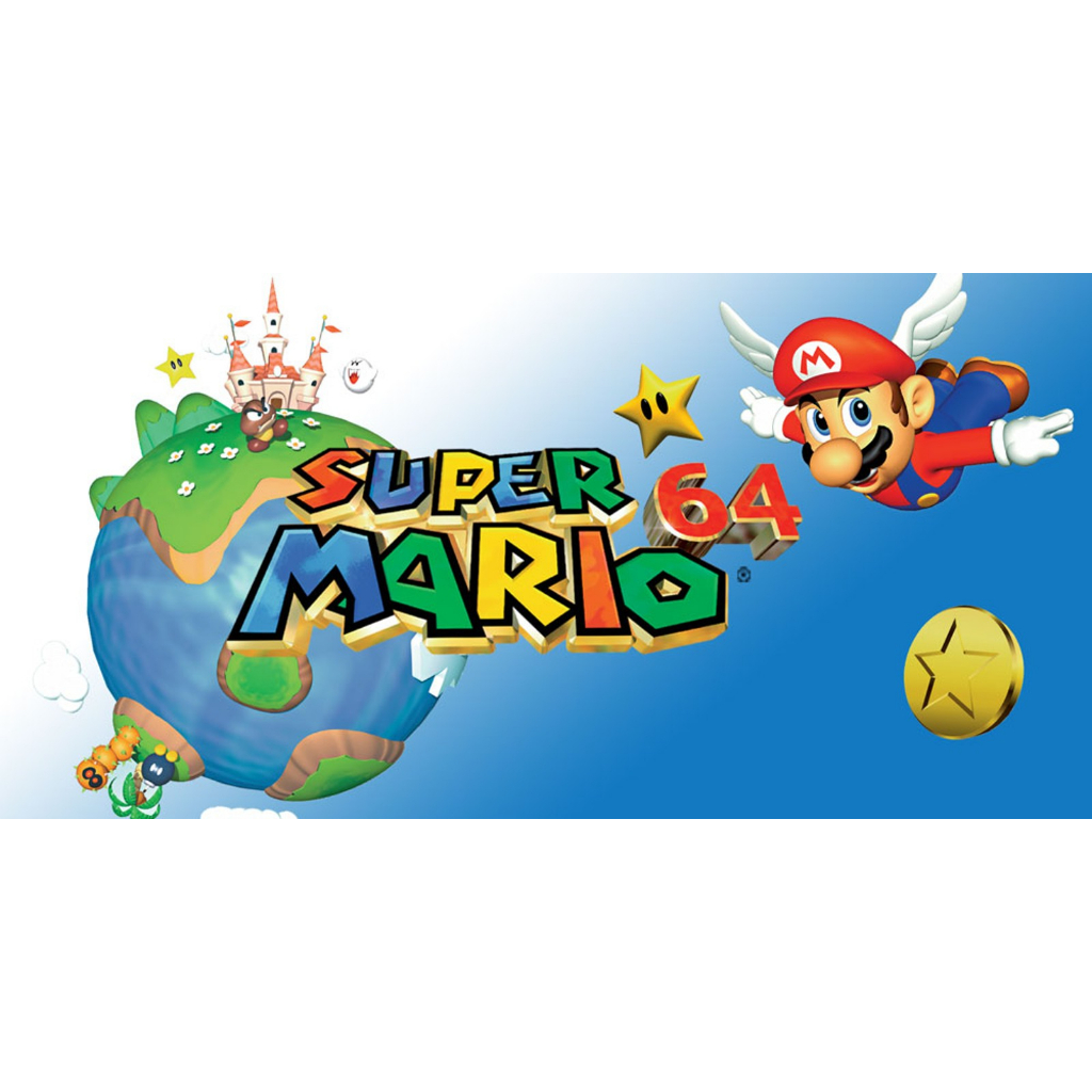 N64 任天堂64 超級瑪利歐64 Super Mario 64 中文版、日版、美版遊戲 電腦免安裝版 PC運行 送攻略