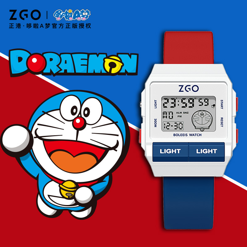 ZGA-8932 正版 哆啦A夢 電子 鬧鐘 專用 智能鬧鐘 鐘錶 時鐘 手錶 錶 鐘