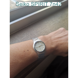 Seiko SPIRIT 7N42機芯鋼帶時尚錶款 #158