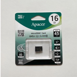 「全新」Apacer 宇瞻 16GB MicroSDHC TF UHS-I Class10 記憶卡
