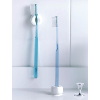 日本樂天銷售第一位! MARNA壁掛吸盤與桌面兩用牙刷架/浴室收納/牙刷/一組兩個
