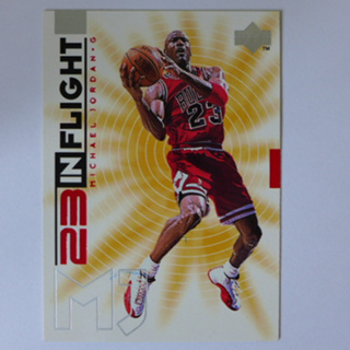~Michael Jordan~黑耶穌/空中飛人/MJ喬丹 1998年UD.23 IN FLIGHT籃球特殊卡 IF10