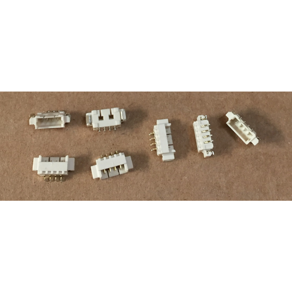 【IF】Wafer 連接器 5pin 公 90度 SMD 1.25mm 板對線 connector