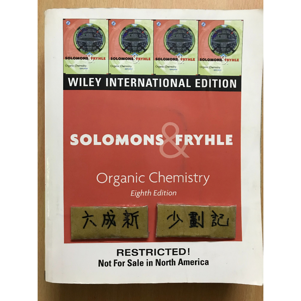 Organic Chemistry 8e / SOLOMONS