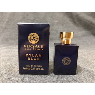 宏亞公司貨 Versace Dylan Blue 狄倫正藍男性淡香水小香5ml