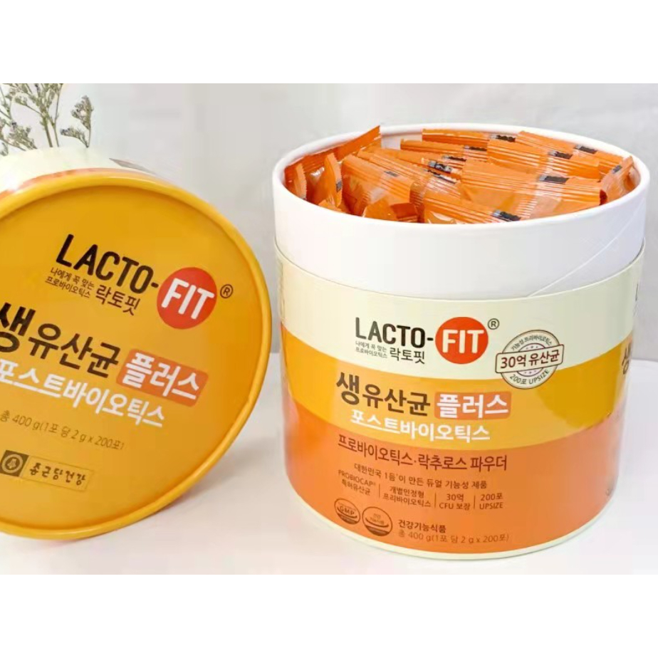 【首爾韓舍】鐘根堂 乳酸菌 LACTO-FIT CORE新款橙色5X formula家庭號200包