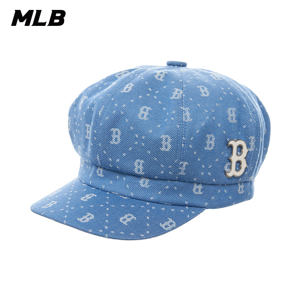 MLB 報童帽 MONOGRAM系列 波士頓紅襪隊 (3ACBM013N-43SBL)【官方旗艦店】