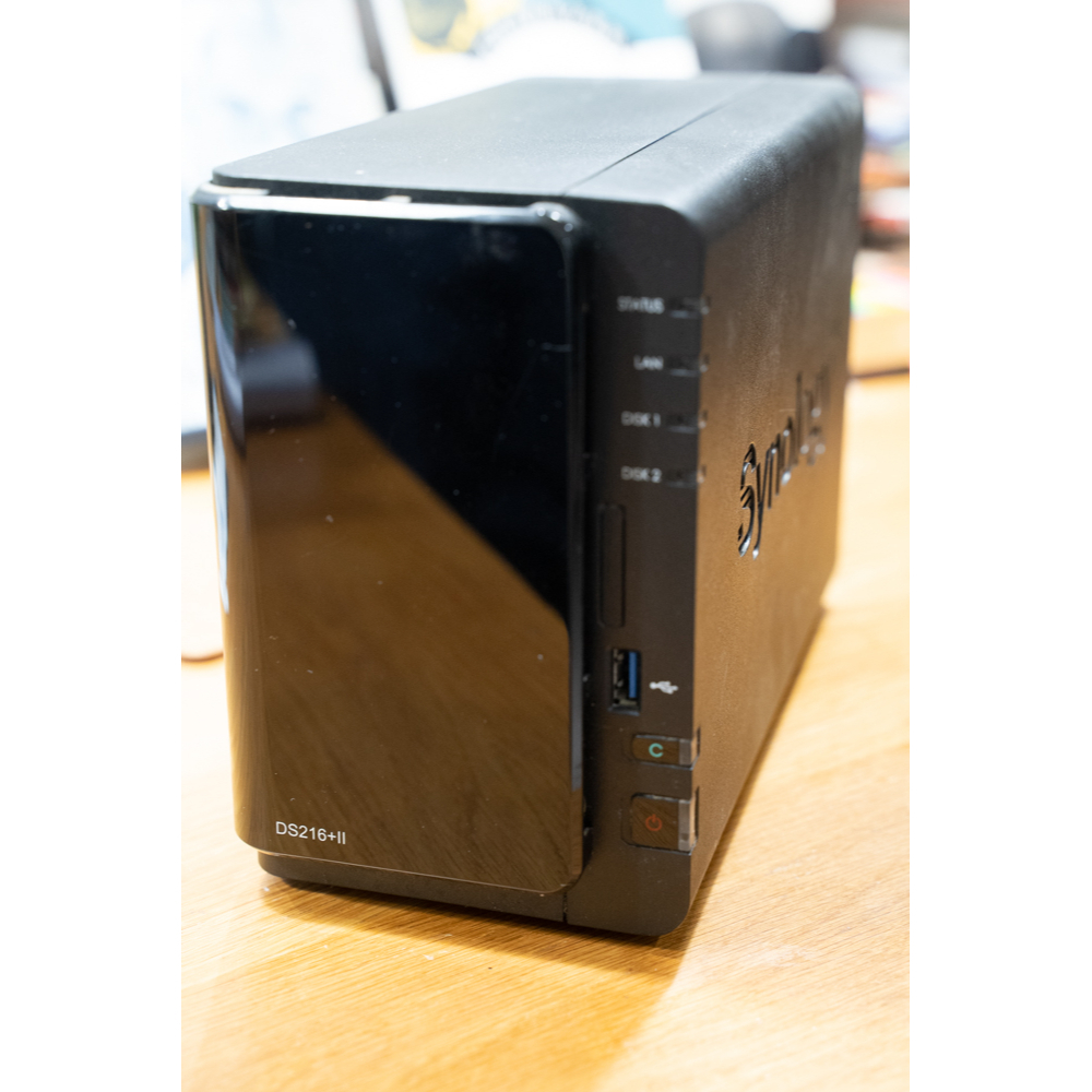 Synology 群暉 DS216+II 雲端 儲存裝置 DiskStation 2bay NAS