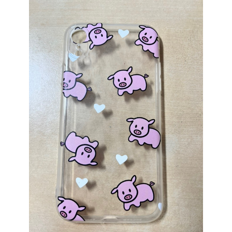 現貨全新粉紅豬iPhone XR手機殼