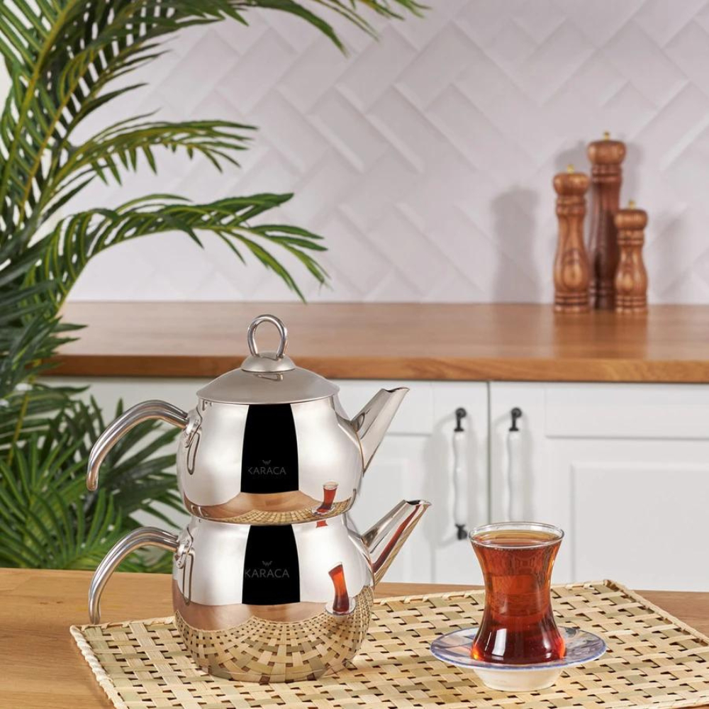 ✦新品✦現貨✦土耳其紅茶 子母壺 迷你尺寸 不鏽鋼 原裝進口