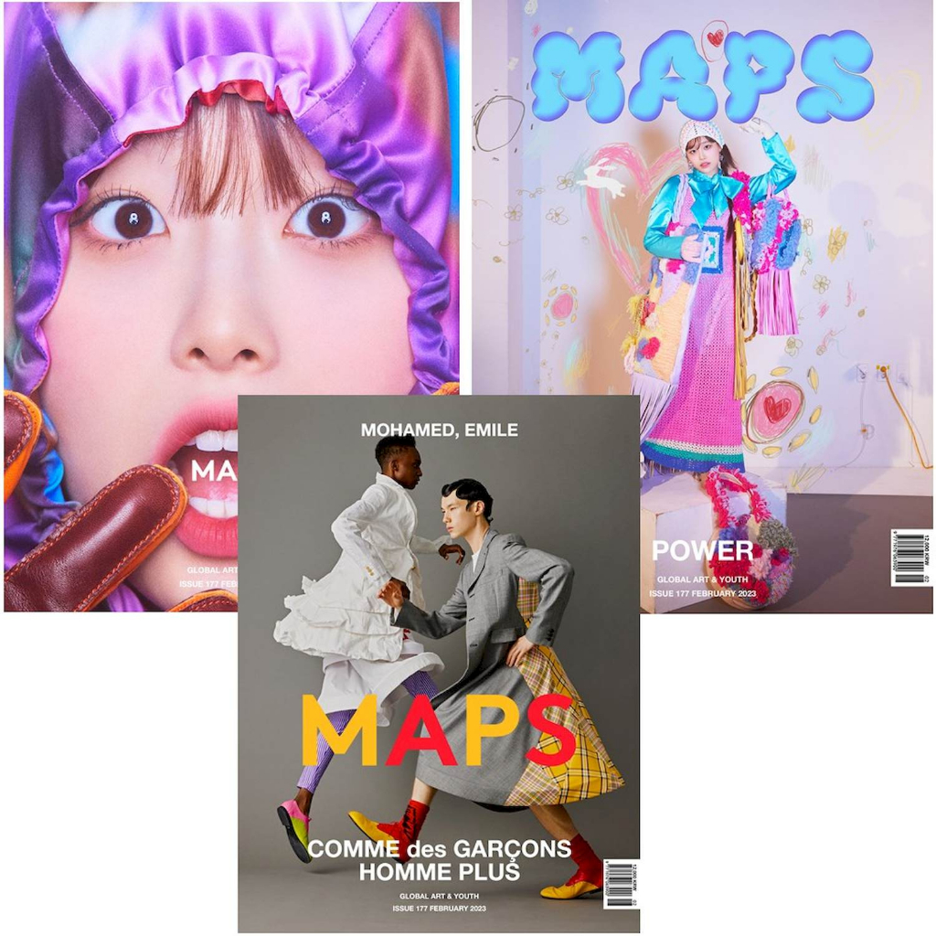 KPM-現貨 MAPS (KOREA) 2月號 2023 三封面 Chuu 金智雨 韓國代購 Korea Popular Mall - 韓國雜誌周邊專賣店