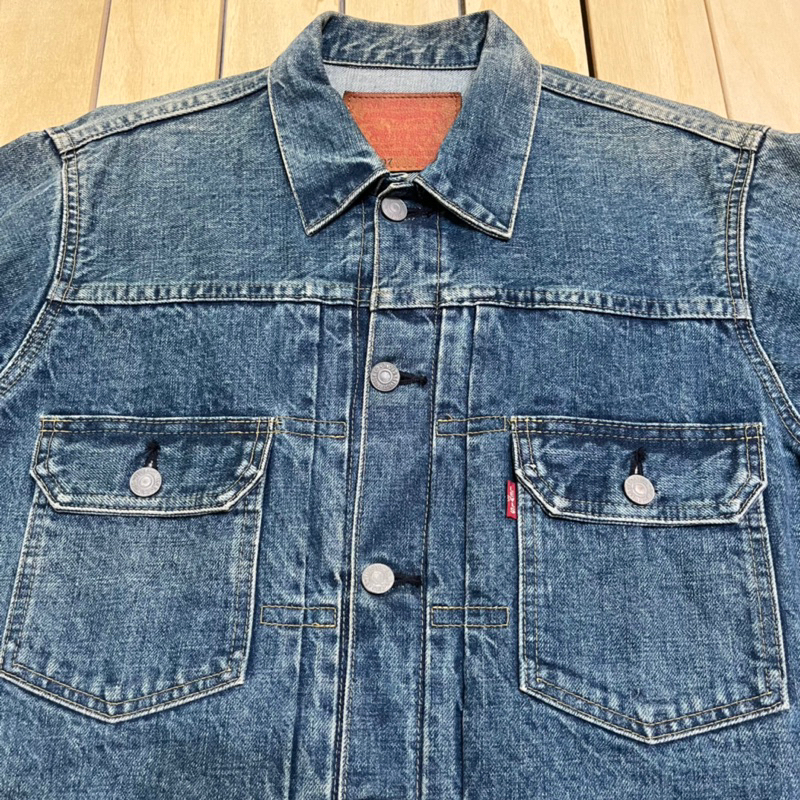 Vintage 90's Levi's Levis 牛仔外套 復刻50's第二代牛仔外套 大E 赤耳 日本製