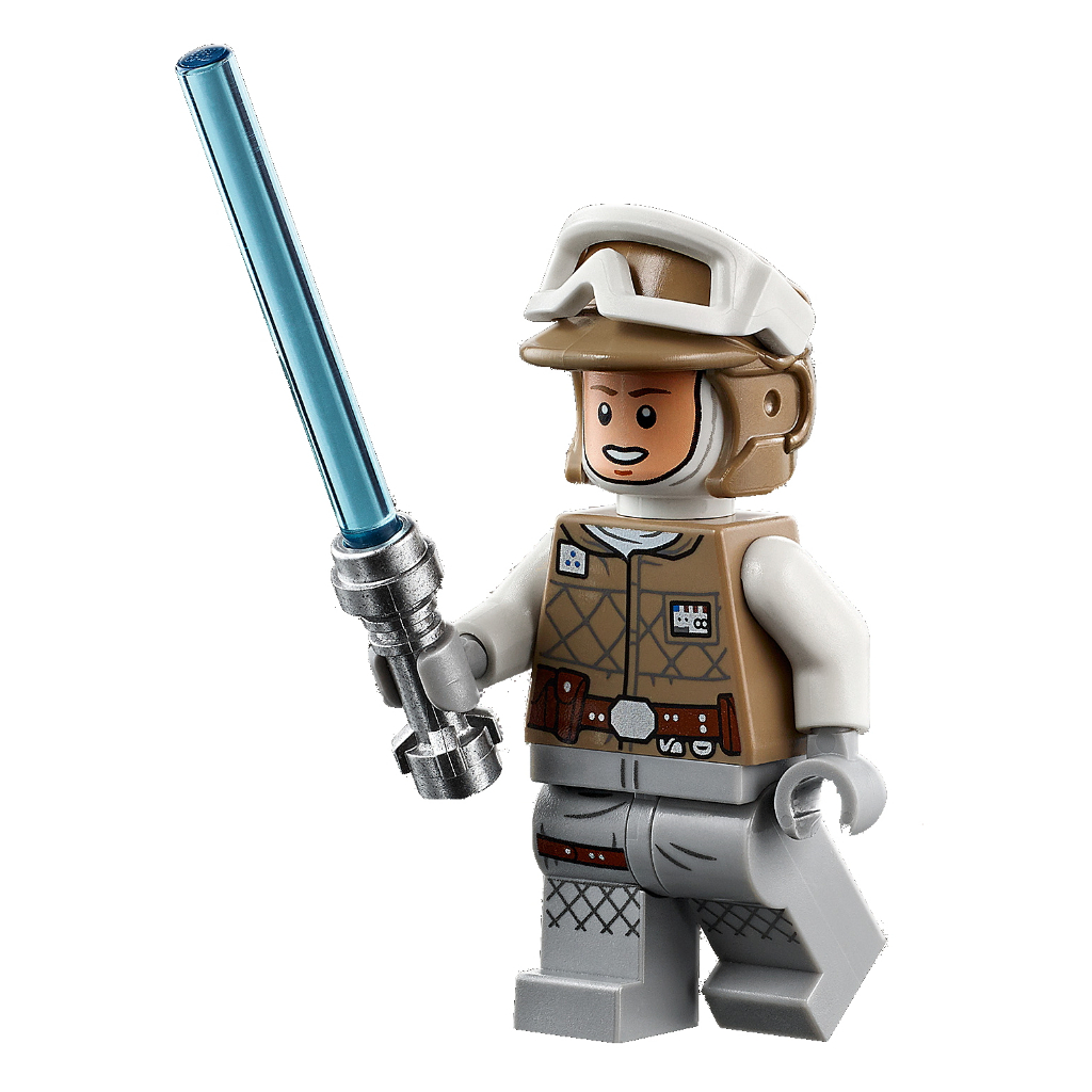 LEGO 樂高 人偶 STARWARS 星際大戰 Luke Skywalker Hoth 路克 霍斯 雪地 75298