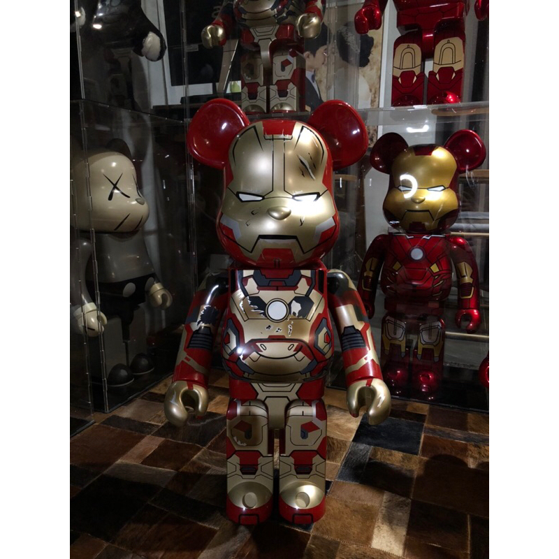 BE@RBRICK IRONMAN MK42 鋼鐵人 馬克42 戰損版 1000%