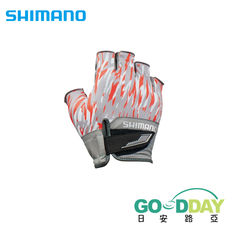 &gt;日安路亞&lt; SHIMANO 19 GL-022S 3D釣魚手套 五指