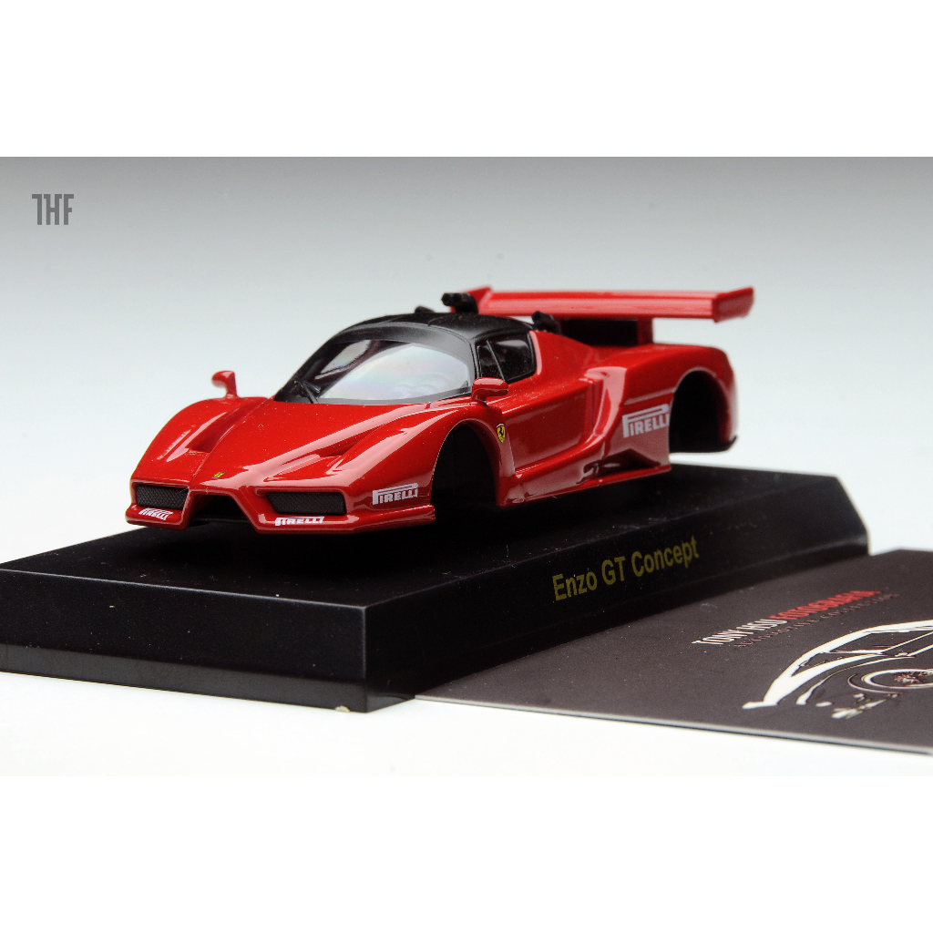 Kyosho 京商 Ferrari Enzo GT concept 紅 法拉利8代 全新未組 1/64