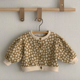 🙌臺灣現象🙌韓版ins風嬰兒👶寶寶秋冬甜美碎花外套🧥、泡袖公主上衣