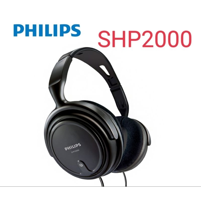 PHILIPS 飛利浦 有線頭戴式 Hi Fi 立體聲耳罩耳機  SHP2000