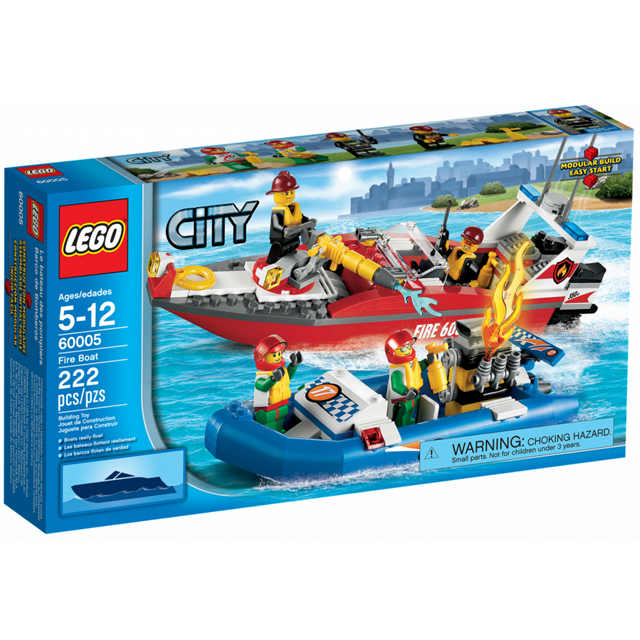 樂高 LEGO 60005 城市系列 消防船 Fire Boat 全新品