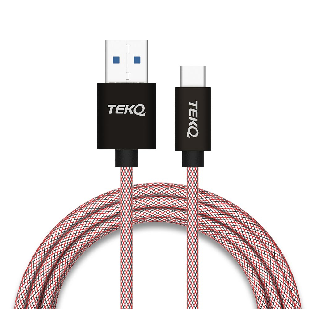 【TEKQ】uCable Type C USB 充電線 資料傳輸線 25 / 120 /200 cm