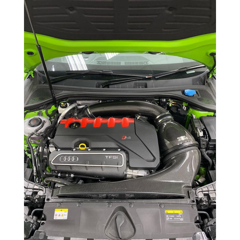 奧迪Audi RS3 8Y Eventuri碳纖維進氣 改裝 進氣 RSQ3