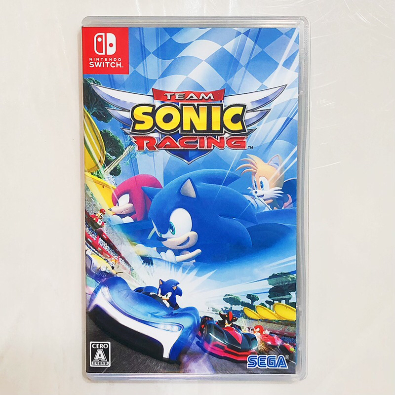 【二手好物】Switch NS 遊戲 音速小子賽車 中文版 SONIC 索尼克 音速小子 搭檔組隊大賽車 任天堂 遊戲片