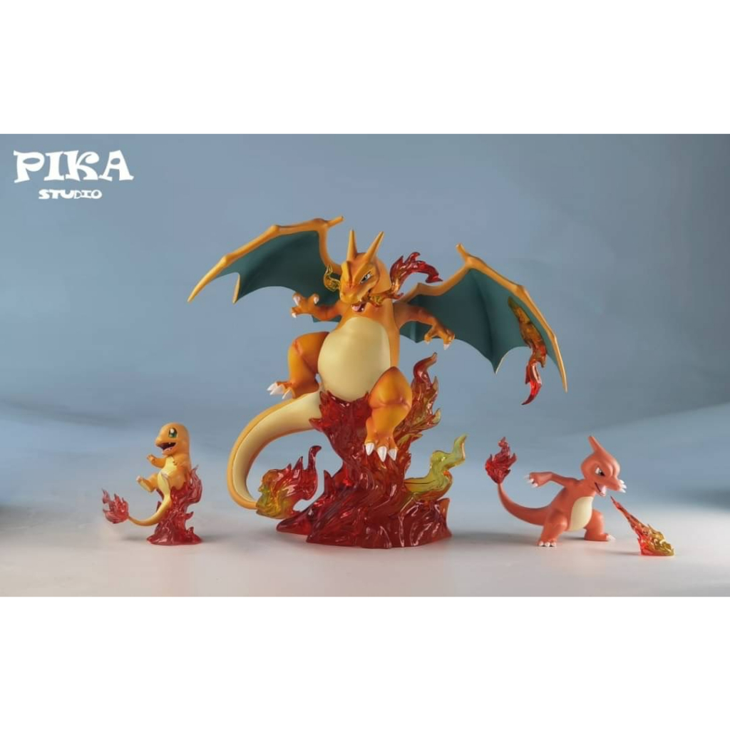 PIKA工作室 噴火龍 小火龍 火恐龍 熱門GK《預訂》 寶可夢Pokémon scale world 1/20比例模型