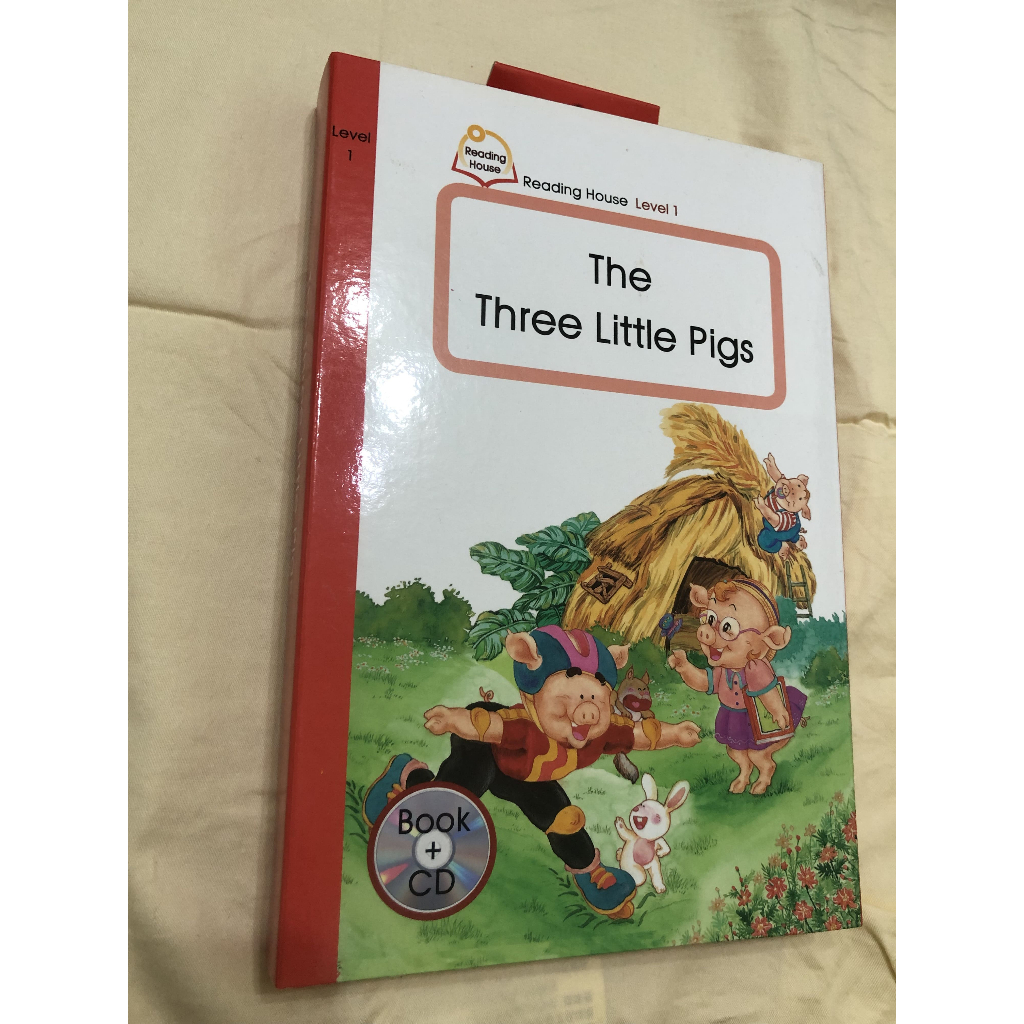 &lt;二手&gt; Reading House level1 / The three litter pigs (書+CD)